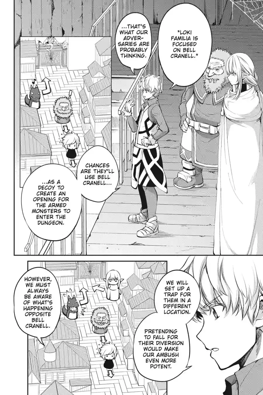 Is It Wrong to Try to Pick Up Girls in a Dungeon? On the Side: Sword Oratoria Chapter 10.6 page 8 - 