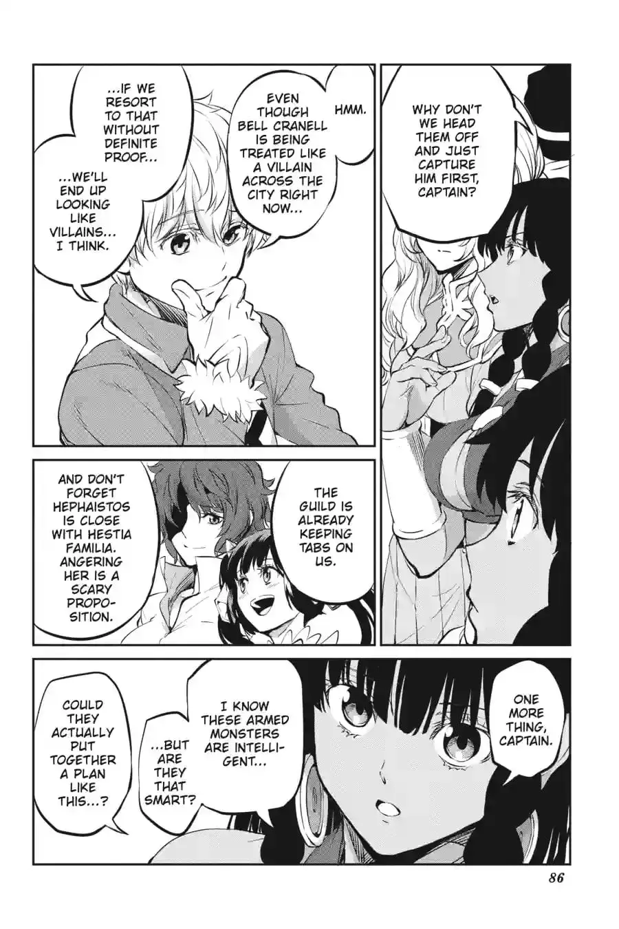 Is It Wrong to Try to Pick Up Girls in a Dungeon? On the Side: Sword Oratoria Chapter 10.6 page 10 - 
