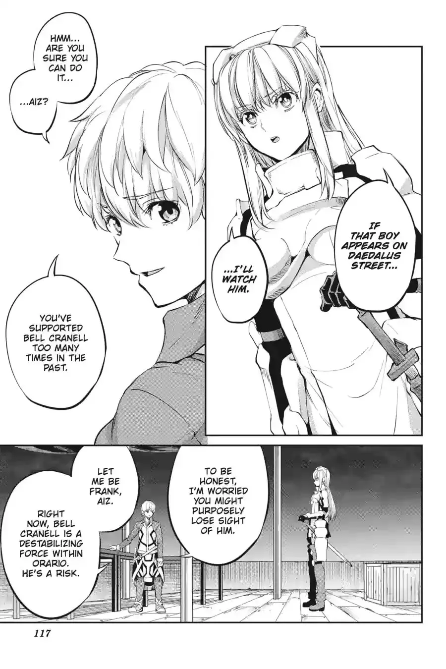Is It Wrong to Try to Pick Up Girls in a Dungeon? On the Side: Sword Oratoria Chapter 10.8 page 11 - 