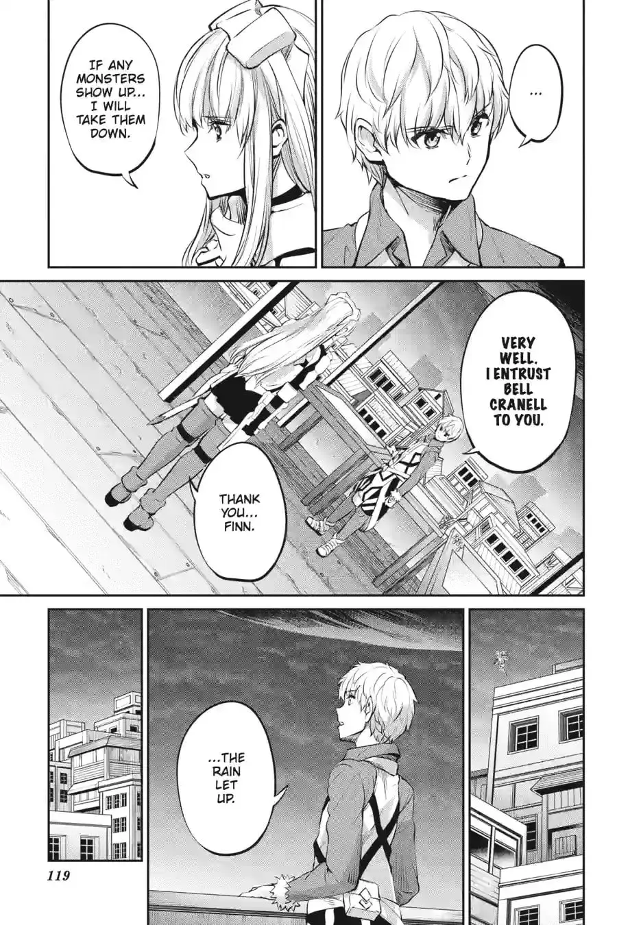 Is It Wrong to Try to Pick Up Girls in a Dungeon? On the Side: Sword Oratoria Chapter 10.8 page 13 - 