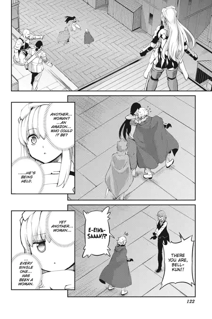 Is It Wrong to Try to Pick Up Girls in a Dungeon? On the Side: Sword Oratoria Chapter 10.8 page 16 - 