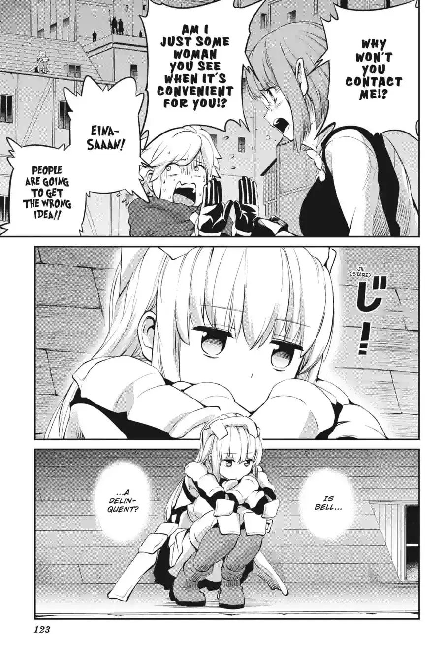 Is It Wrong to Try to Pick Up Girls in a Dungeon? On the Side: Sword Oratoria Chapter 10.8 page 17 - 
