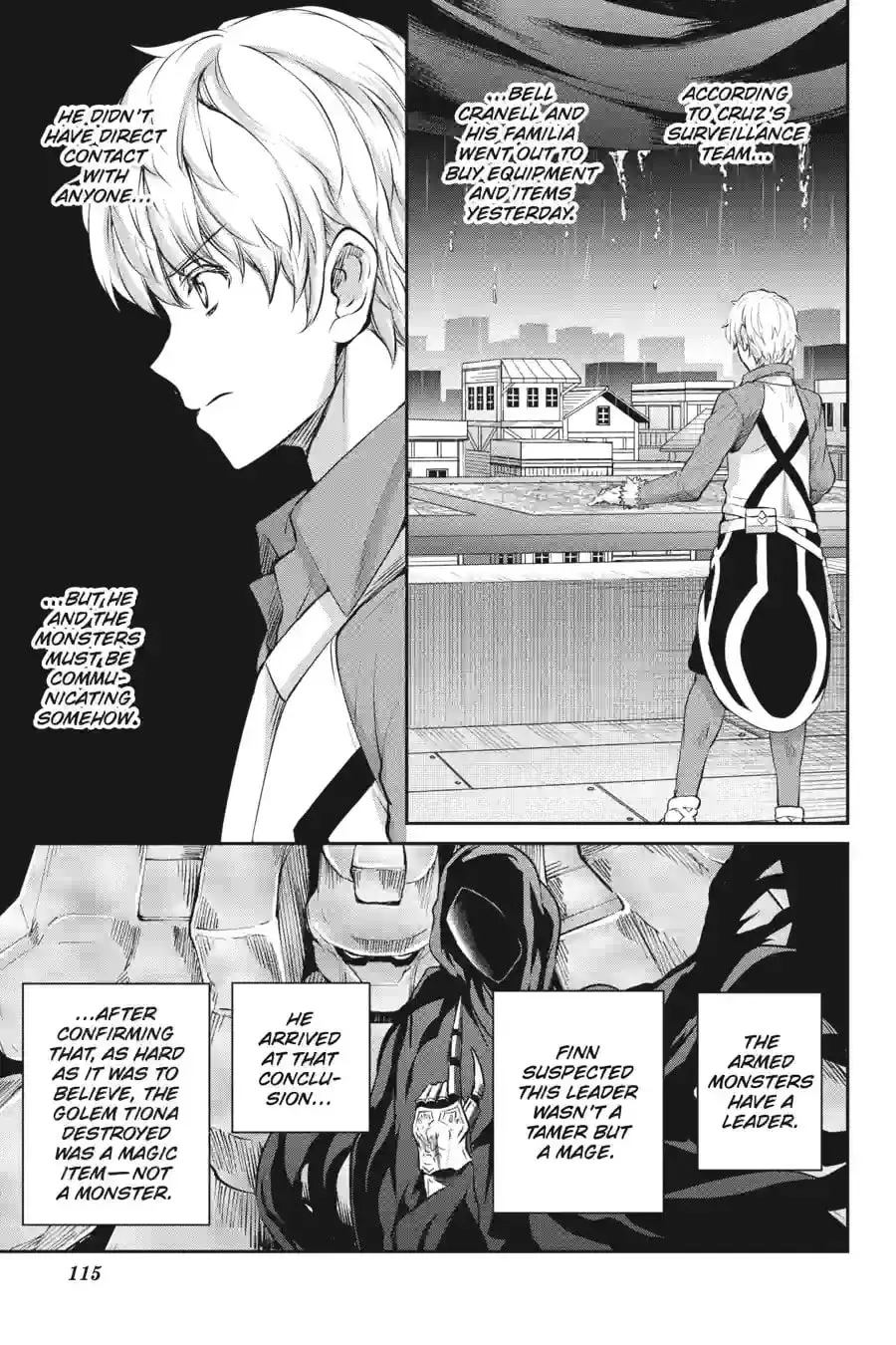 Is It Wrong to Try to Pick Up Girls in a Dungeon? On the Side: Sword Oratoria Chapter 10.8 page 9 - 