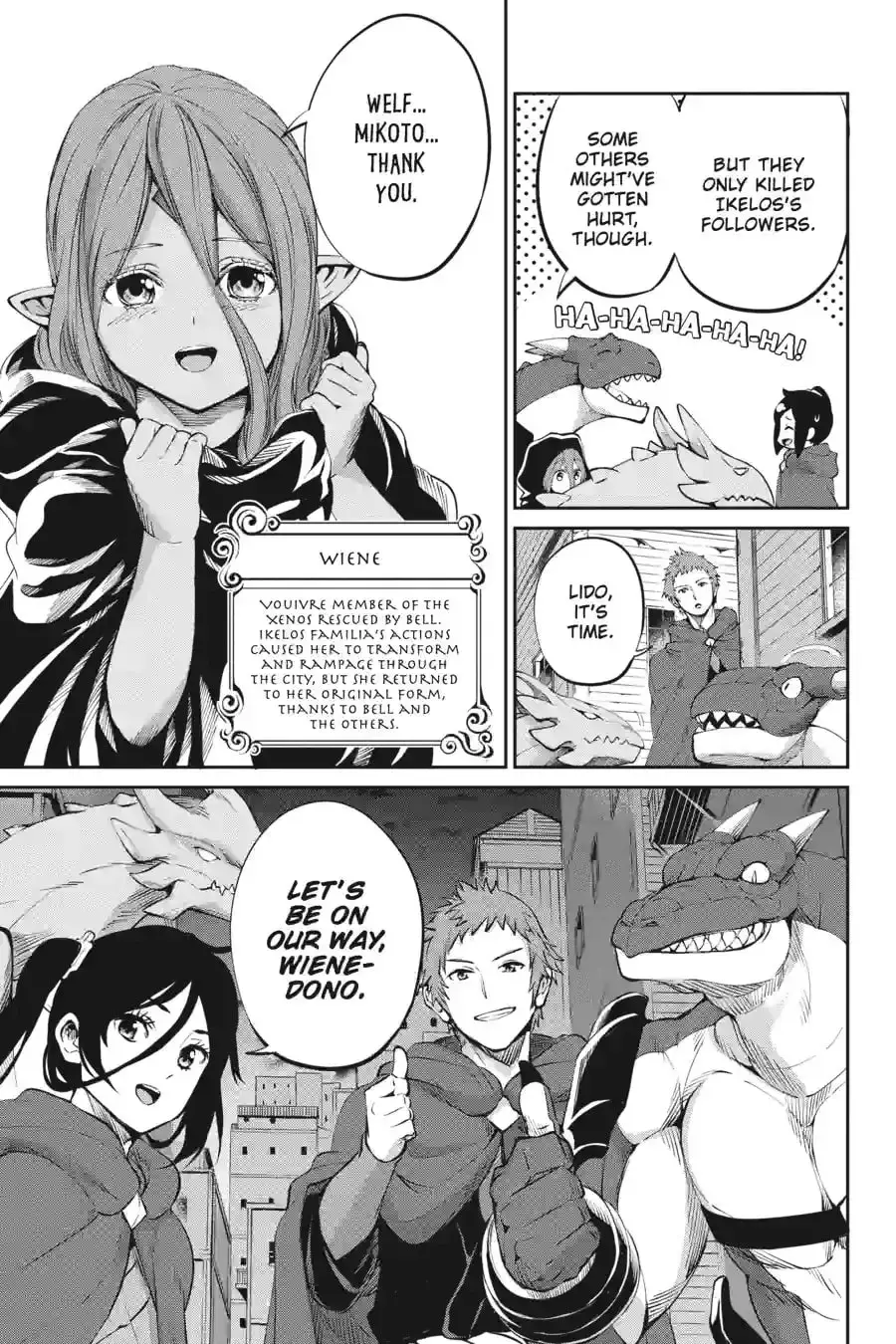 Is It Wrong to Try to Pick Up Girls in a Dungeon? On the Side: Sword Oratoria Chapter 10.9 page 2 - 
