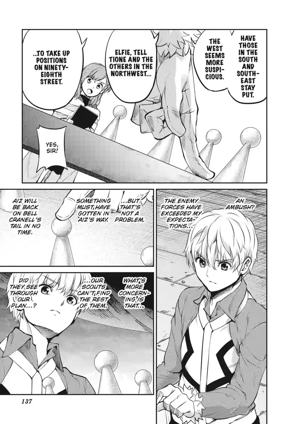 Is It Wrong to Try to Pick Up Girls in a Dungeon? On the Side: Sword Oratoria Chapter 10.9 page 14 - 