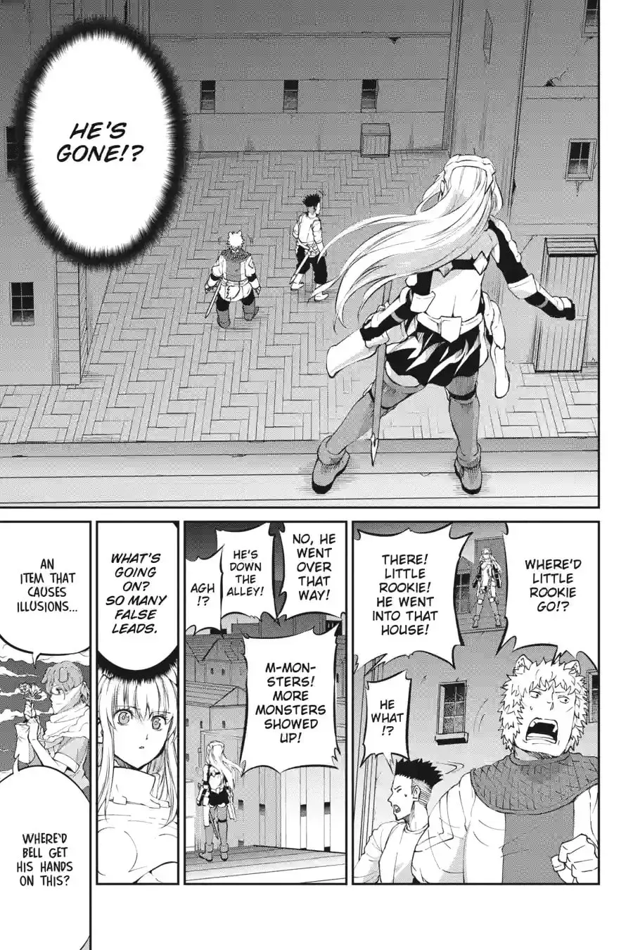 Is It Wrong to Try to Pick Up Girls in a Dungeon? On the Side: Sword Oratoria Chapter 10.9 page 6 - 
