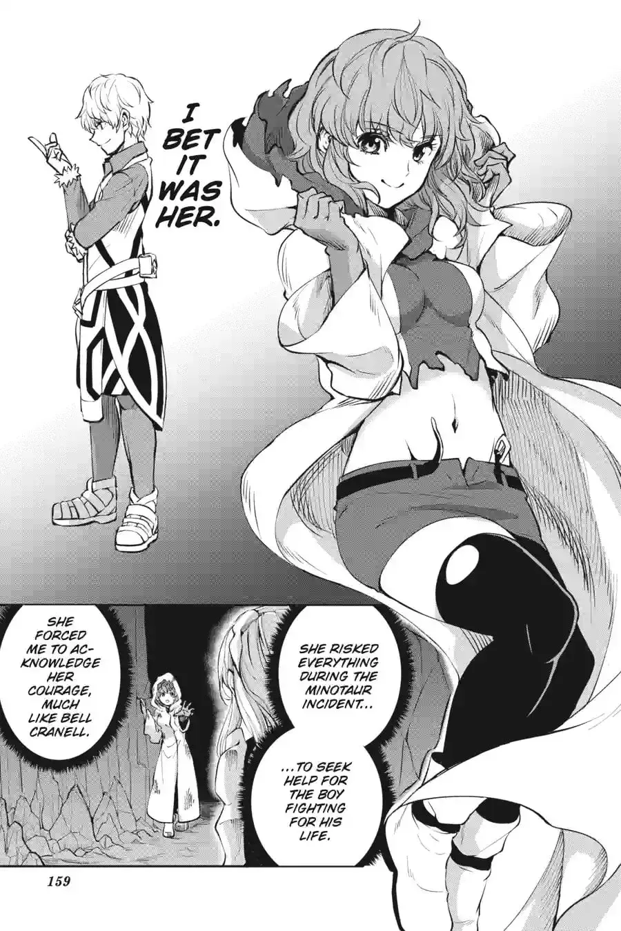 Is It Wrong to Try to Pick Up Girls in a Dungeon? On the Side: Sword Oratoria Chapter 11.2 page 3 - 