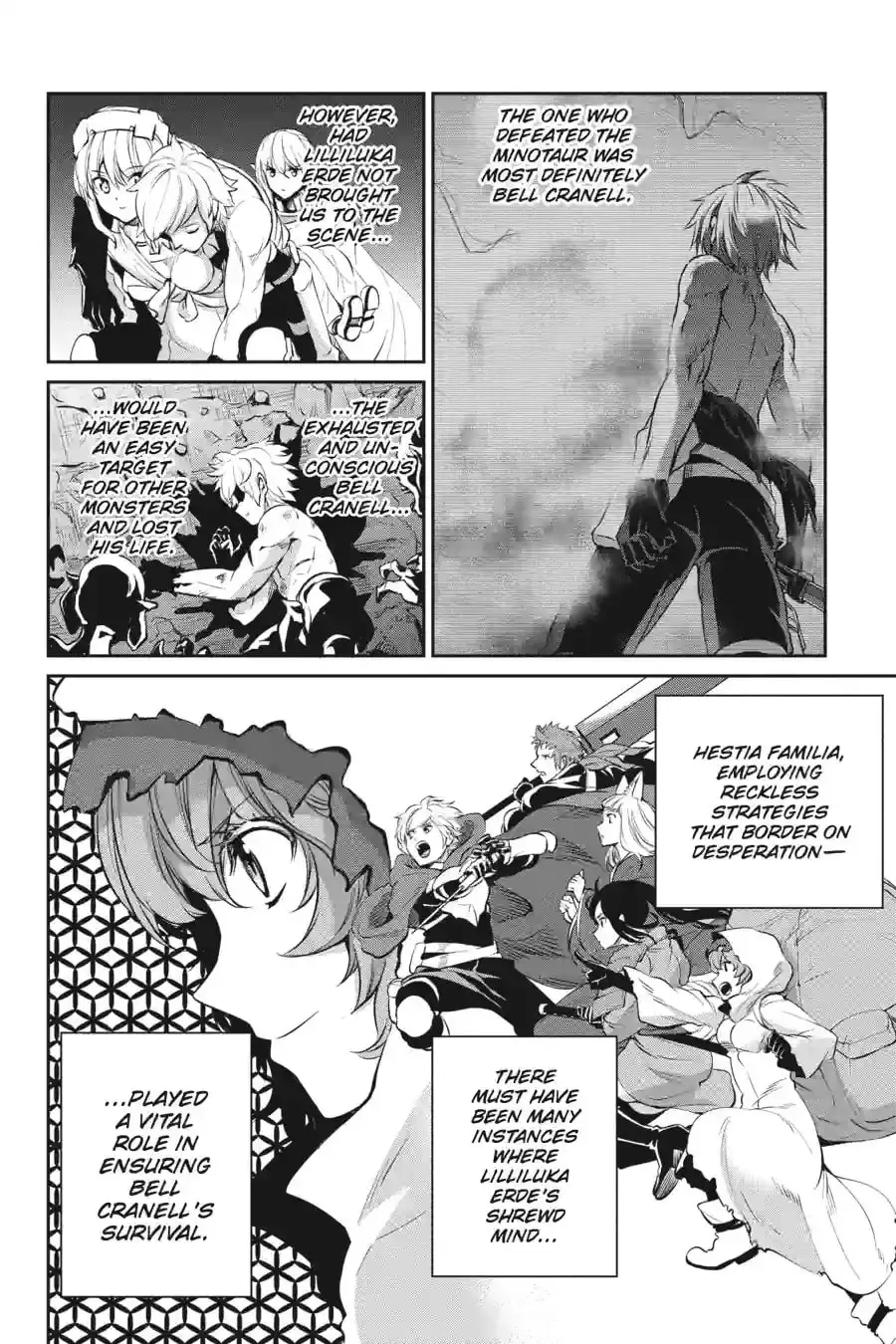 Is It Wrong to Try to Pick Up Girls in a Dungeon? On the Side: Sword Oratoria Chapter 11.2 page 4 - 