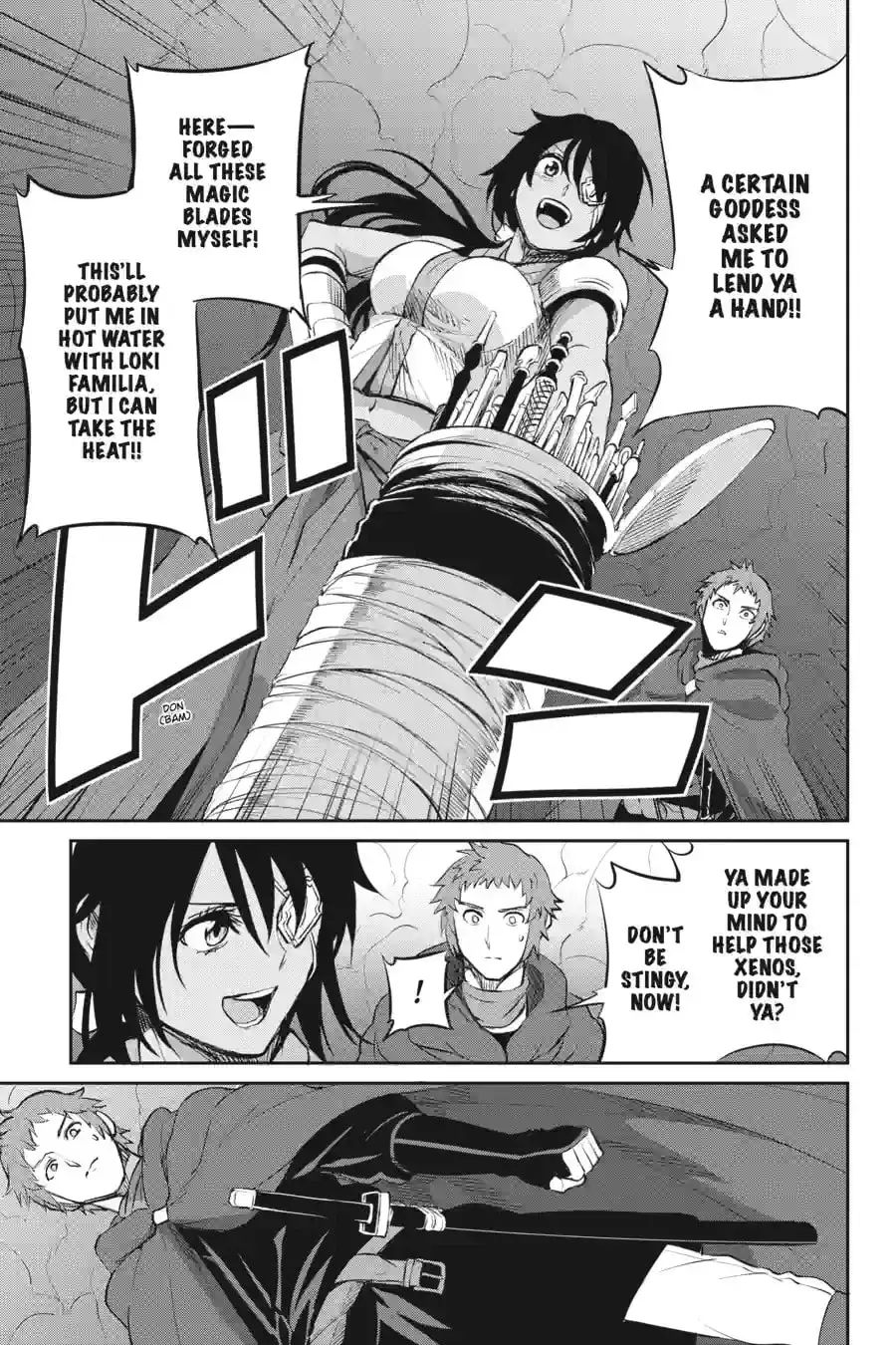 Is It Wrong to Try to Pick Up Girls in a Dungeon? On the Side: Sword Oratoria Chapter 11.5 page 11 - 