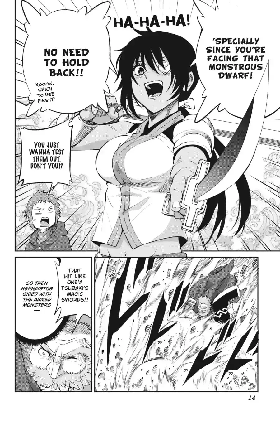 Is It Wrong to Try to Pick Up Girls in a Dungeon? On the Side: Sword Oratoria Chapter 11.5 page 12 - 