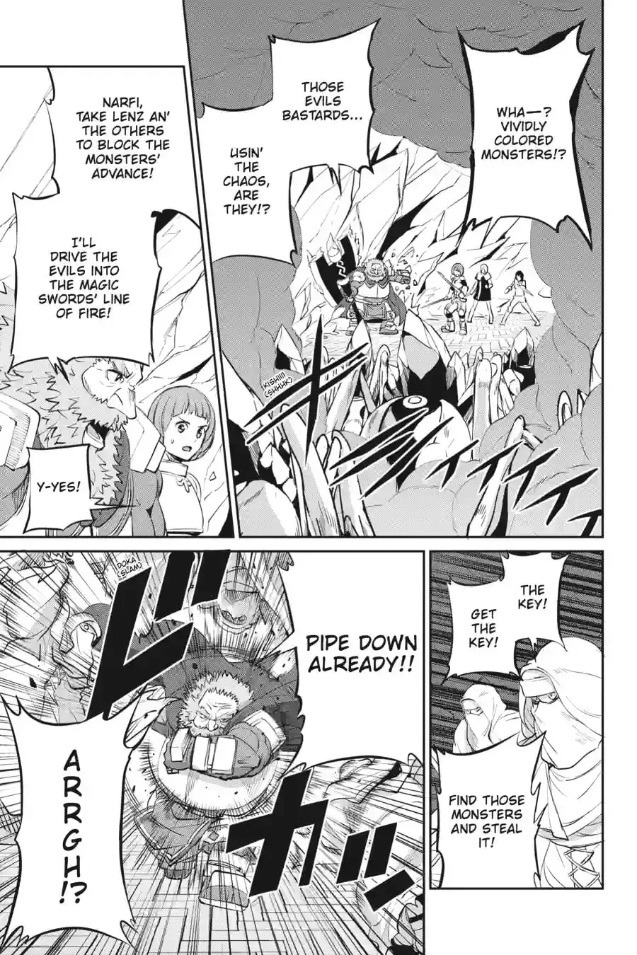 Is It Wrong to Try to Pick Up Girls in a Dungeon? On the Side: Sword Oratoria Chapter 11.5 page 15 - 