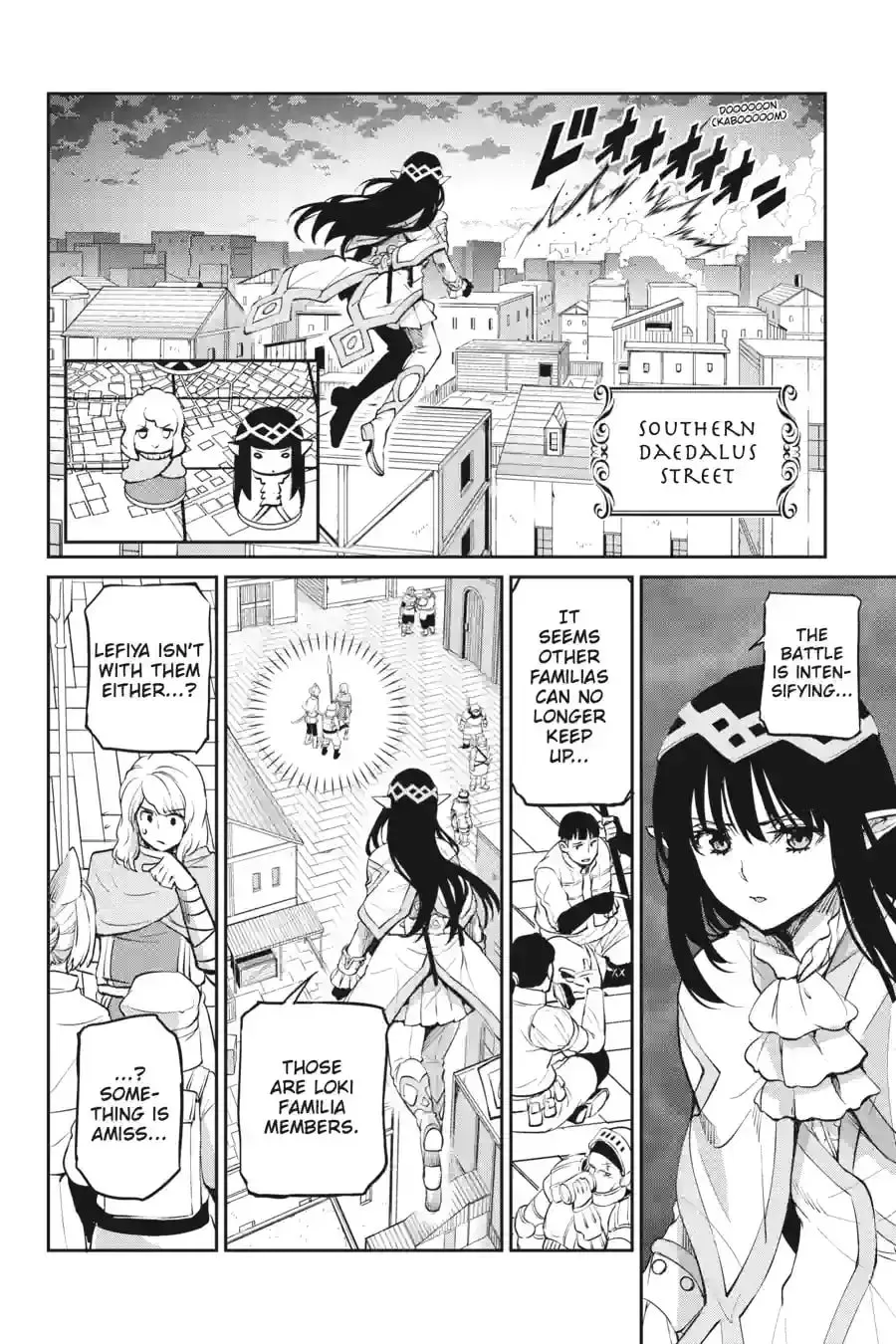 Is It Wrong to Try to Pick Up Girls in a Dungeon? On the Side: Sword Oratoria Chapter 11.7 page 11 - 