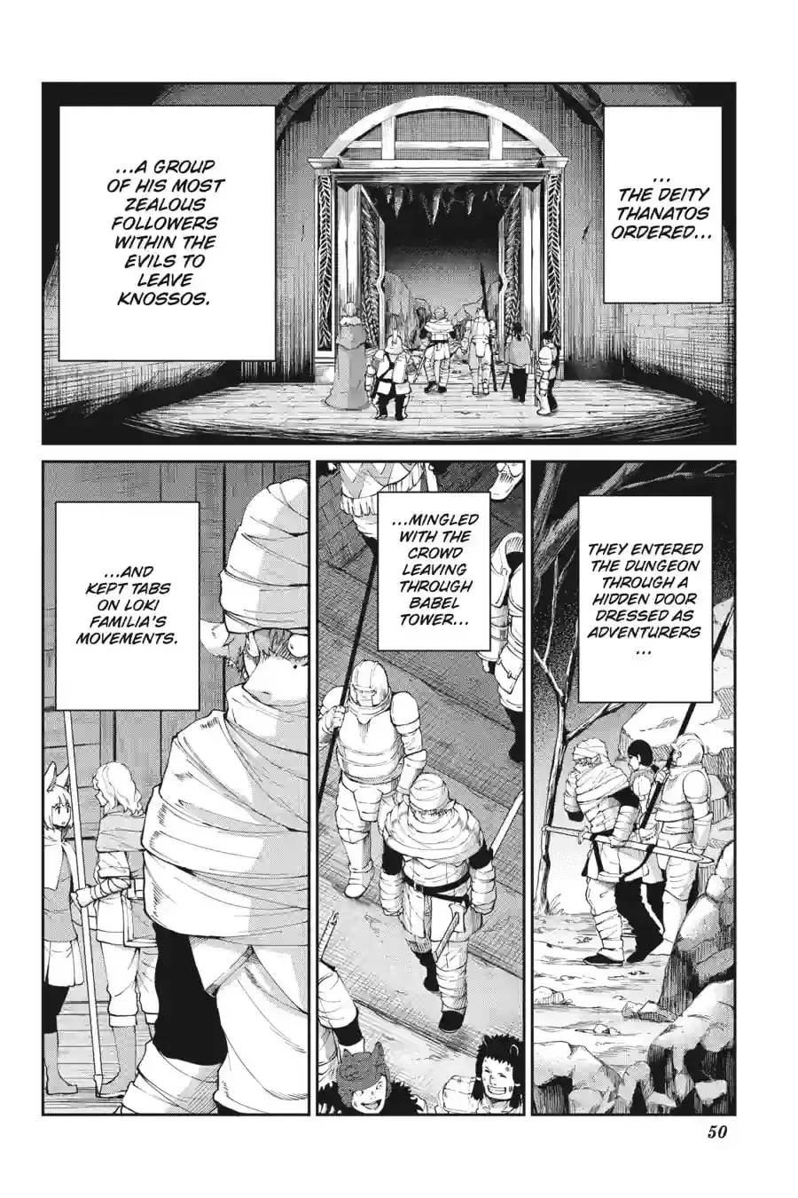 Is It Wrong to Try to Pick Up Girls in a Dungeon? On the Side: Sword Oratoria Chapter 11.8 page 2 - 