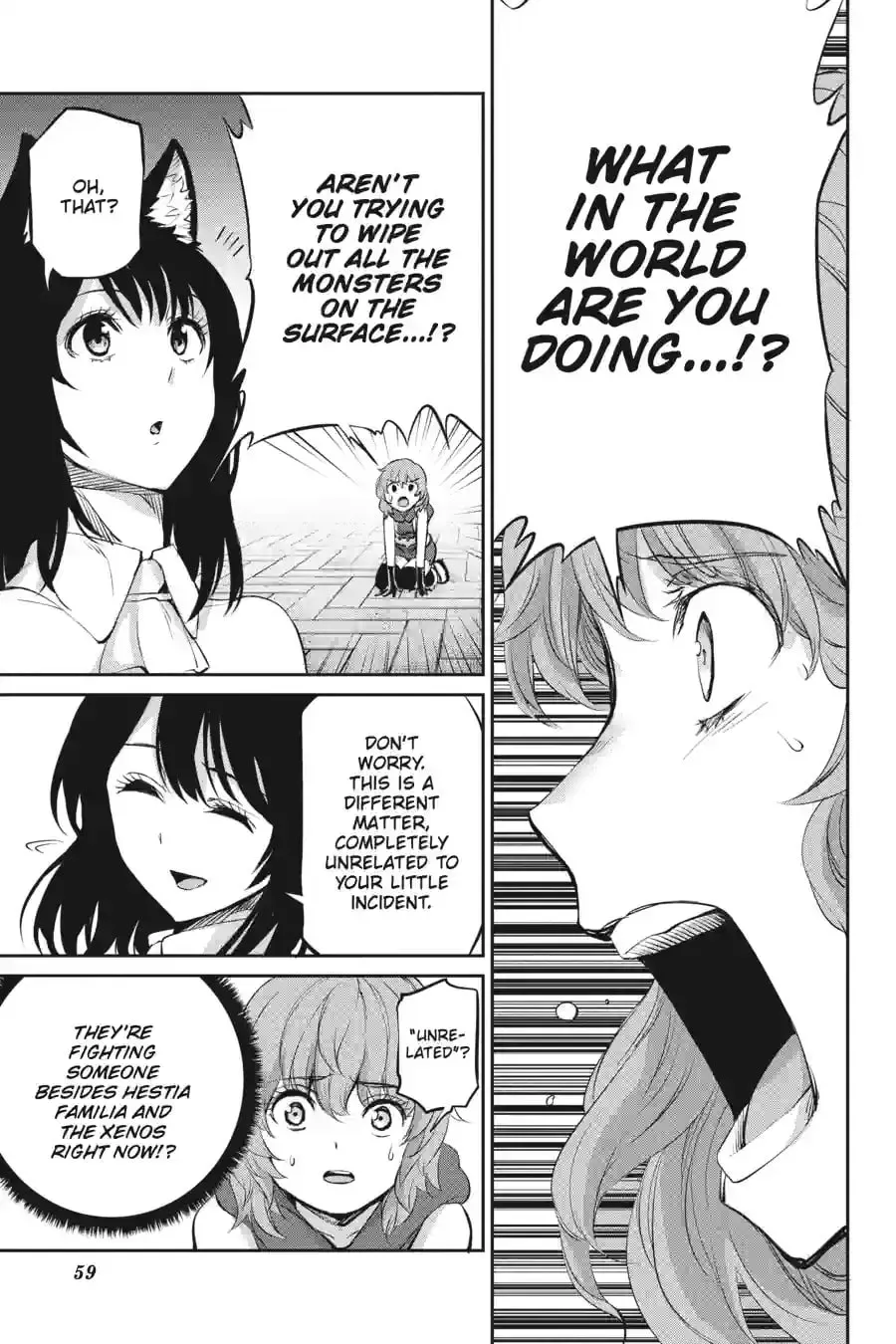 Is It Wrong to Try to Pick Up Girls in a Dungeon? On the Side: Sword Oratoria Chapter 11.8 page 11 - 
