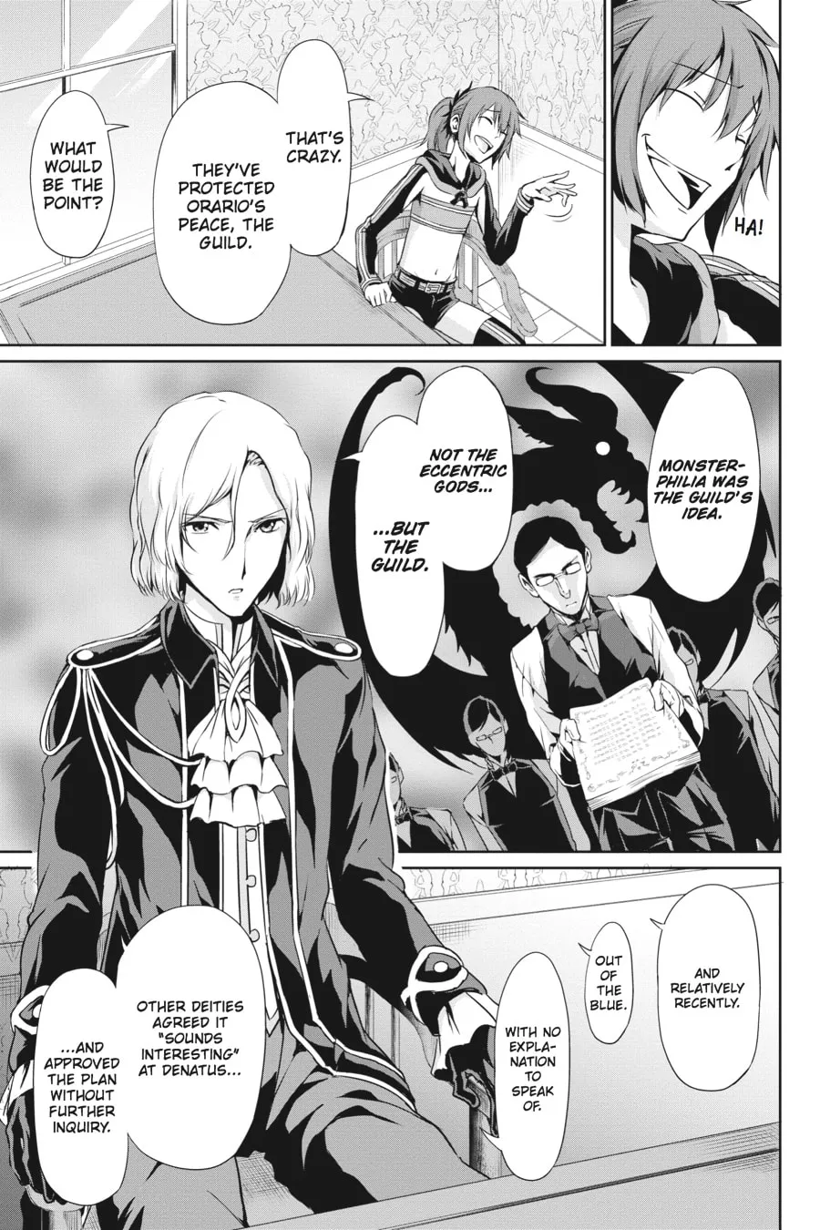 Is It Wrong to Try to Pick Up Girls in a Dungeon? On the Side: Sword Oratoria Chapter 11 page 13 - 