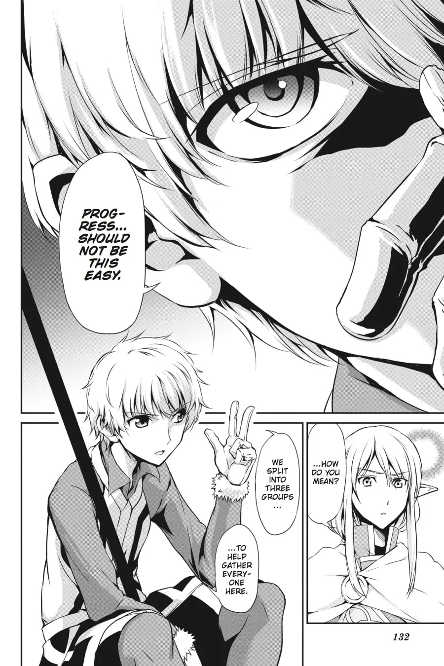Is It Wrong to Try to Pick Up Girls in a Dungeon? On the Side: Sword Oratoria Chapter 11 page 34 - 