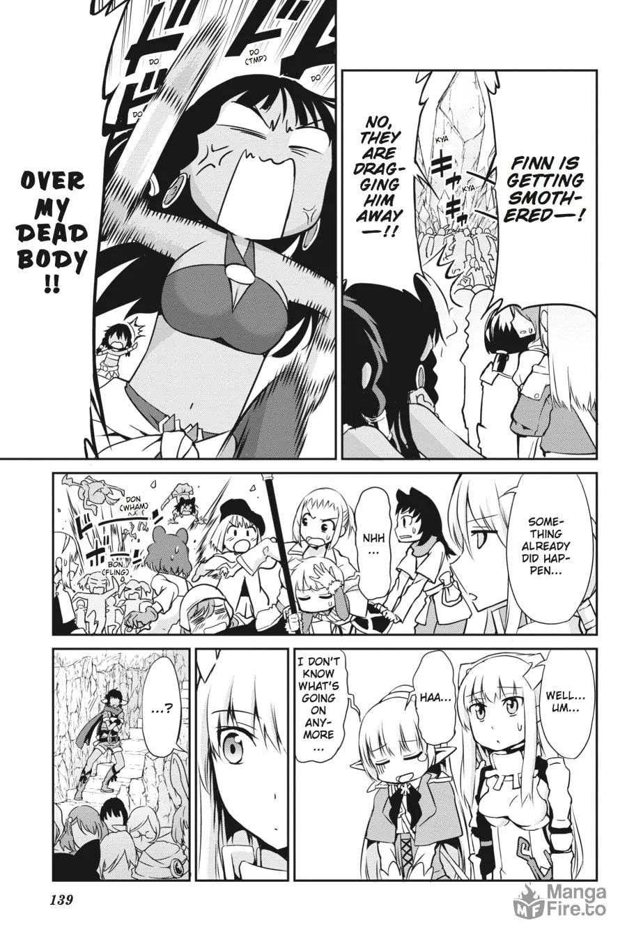 Is It Wrong to Try to Pick Up Girls in a Dungeon? On the Side: Sword Oratoria Chapter 11 page 40 - 