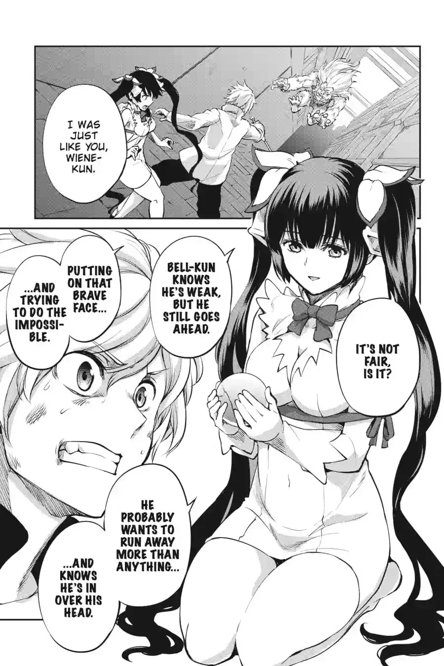 Is It Wrong to Try to Pick Up Girls in a Dungeon? On the Side: Sword Oratoria Chapter 12.6 page 11 - 