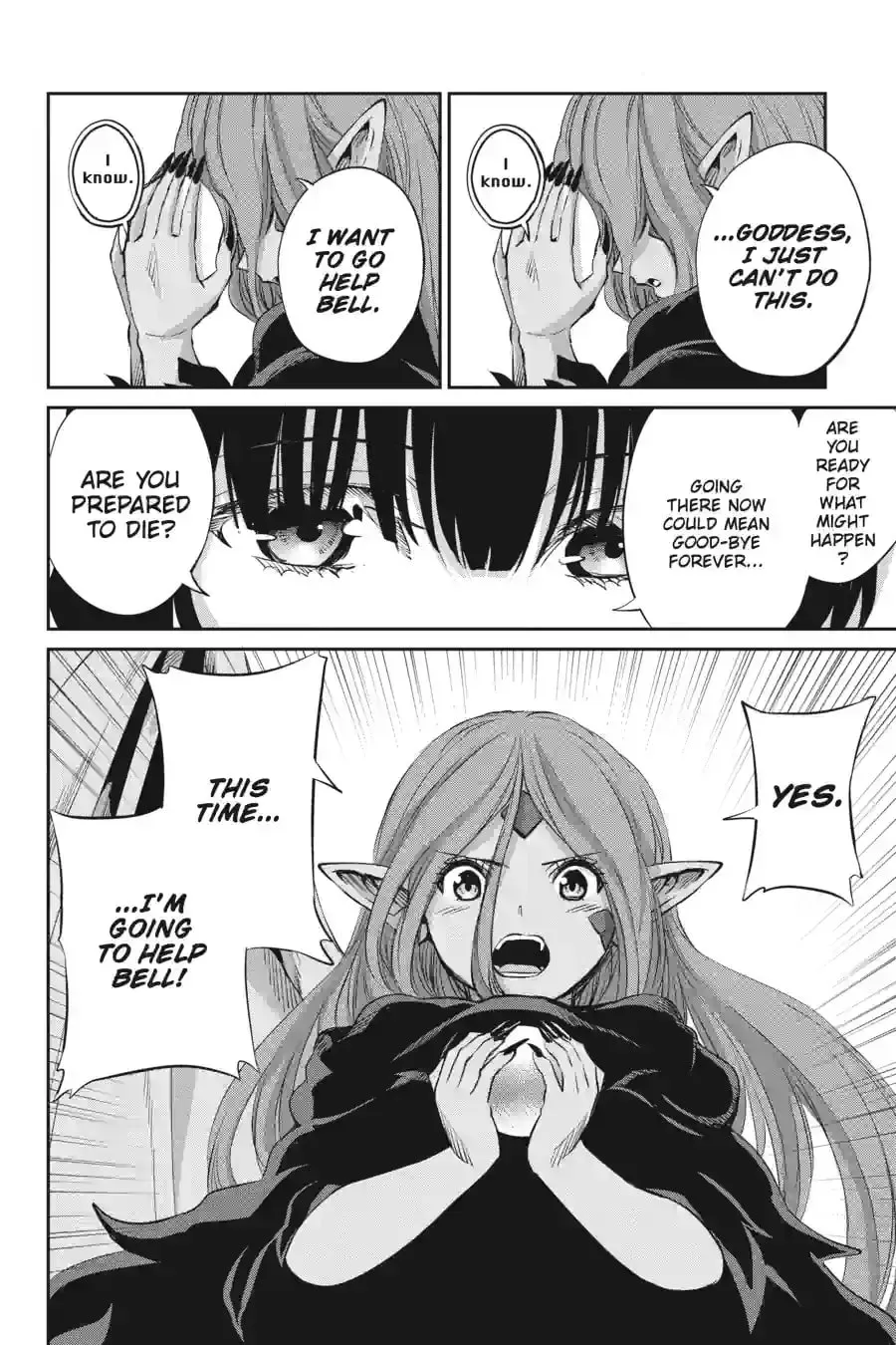 Is It Wrong to Try to Pick Up Girls in a Dungeon? On the Side: Sword Oratoria Chapter 12.6 page 14 - 
