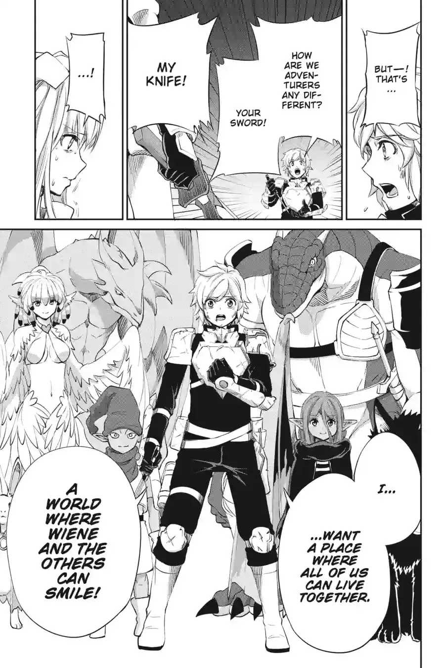 Is It Wrong to Try to Pick Up Girls in a Dungeon? On the Side: Sword Oratoria Chapter 12.8 page 7 - 