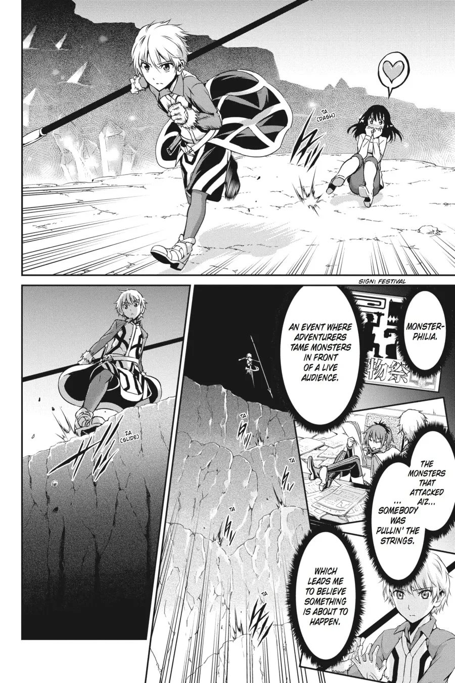 Is It Wrong to Try to Pick Up Girls in a Dungeon? On the Side: Sword Oratoria Chapter 12 page 17 - 