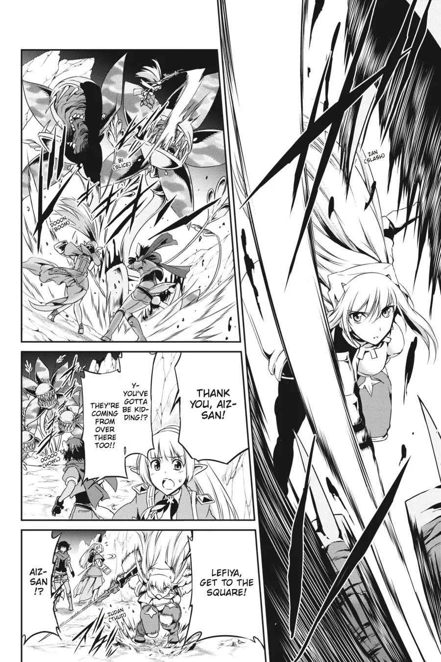 Is It Wrong to Try to Pick Up Girls in a Dungeon? On the Side: Sword Oratoria Chapter 12 page 19 - 