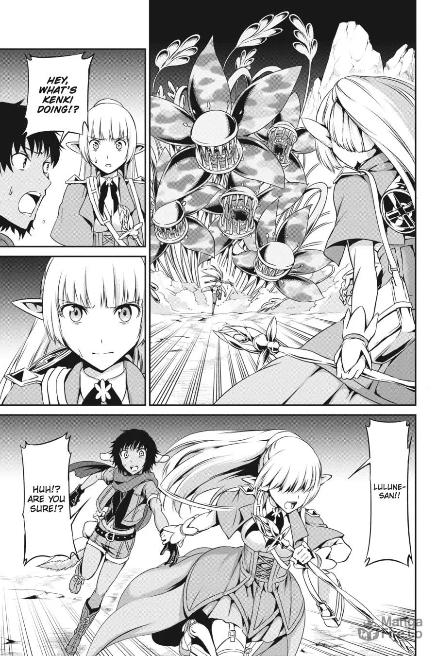 Is It Wrong to Try to Pick Up Girls in a Dungeon? On the Side: Sword Oratoria Chapter 12 page 20 - 