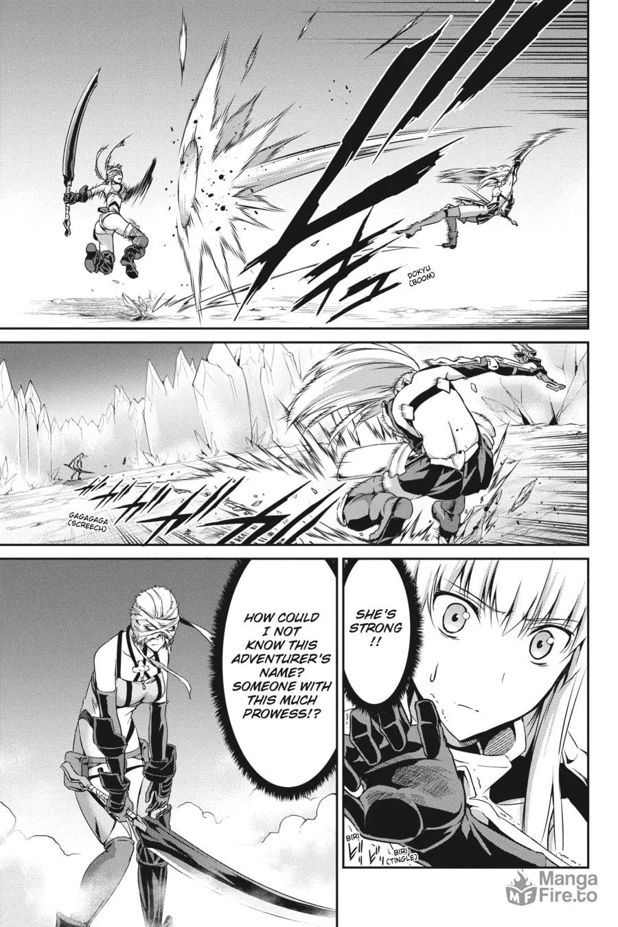 Is It Wrong to Try to Pick Up Girls in a Dungeon? On the Side: Sword Oratoria Chapter 12 page 35 - 