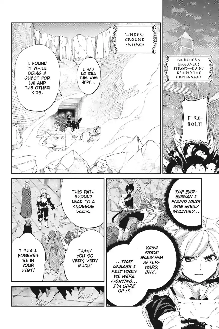Is It Wrong to Try to Pick Up Girls in a Dungeon? On the Side: Sword Oratoria Chapter 13.1 page 1 - 