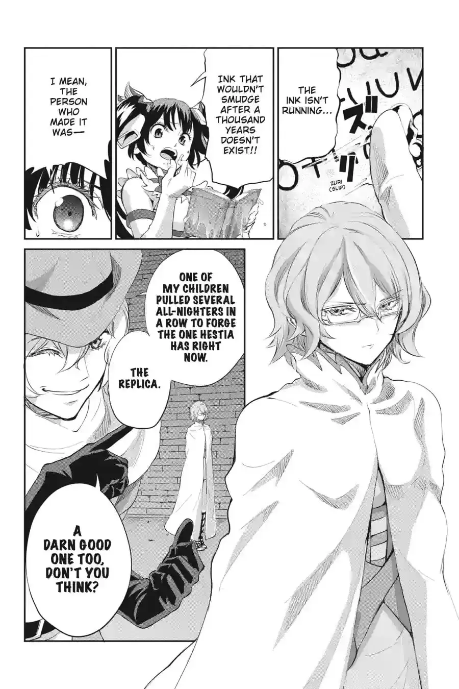 Is It Wrong to Try to Pick Up Girls in a Dungeon? On the Side: Sword Oratoria Chapter 13.1 page 13 - 