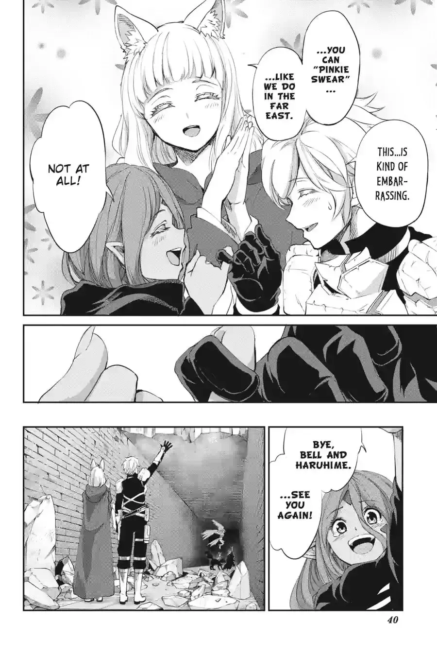 Is It Wrong to Try to Pick Up Girls in a Dungeon? On the Side: Sword Oratoria Chapter 13.1 page 3 - 