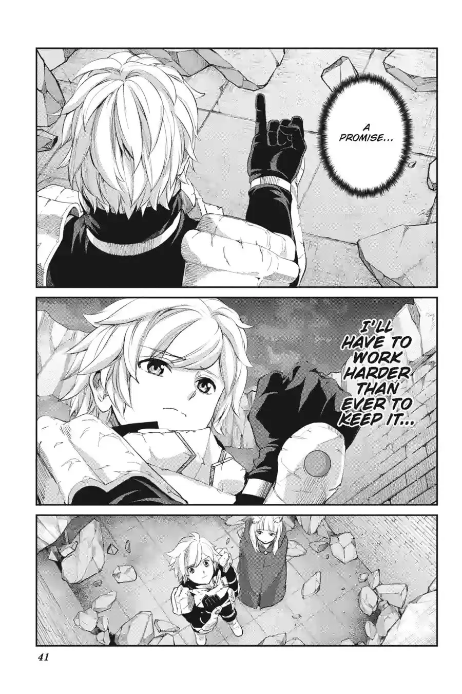Is It Wrong to Try to Pick Up Girls in a Dungeon? On the Side: Sword Oratoria Chapter 13.1 page 4 - 