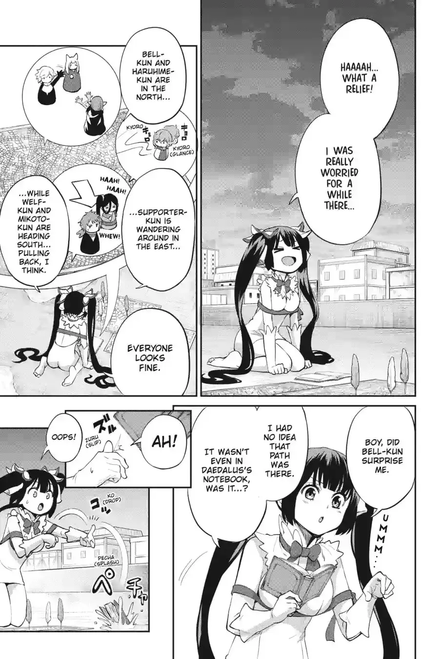Is It Wrong to Try to Pick Up Girls in a Dungeon? On the Side: Sword Oratoria Chapter 13.1 page 6 - 