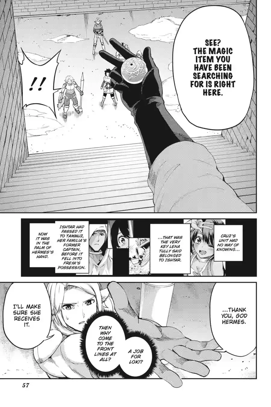 Is It Wrong to Try to Pick Up Girls in a Dungeon? On the Side: Sword Oratoria Chapter 13.2 page 3 - 