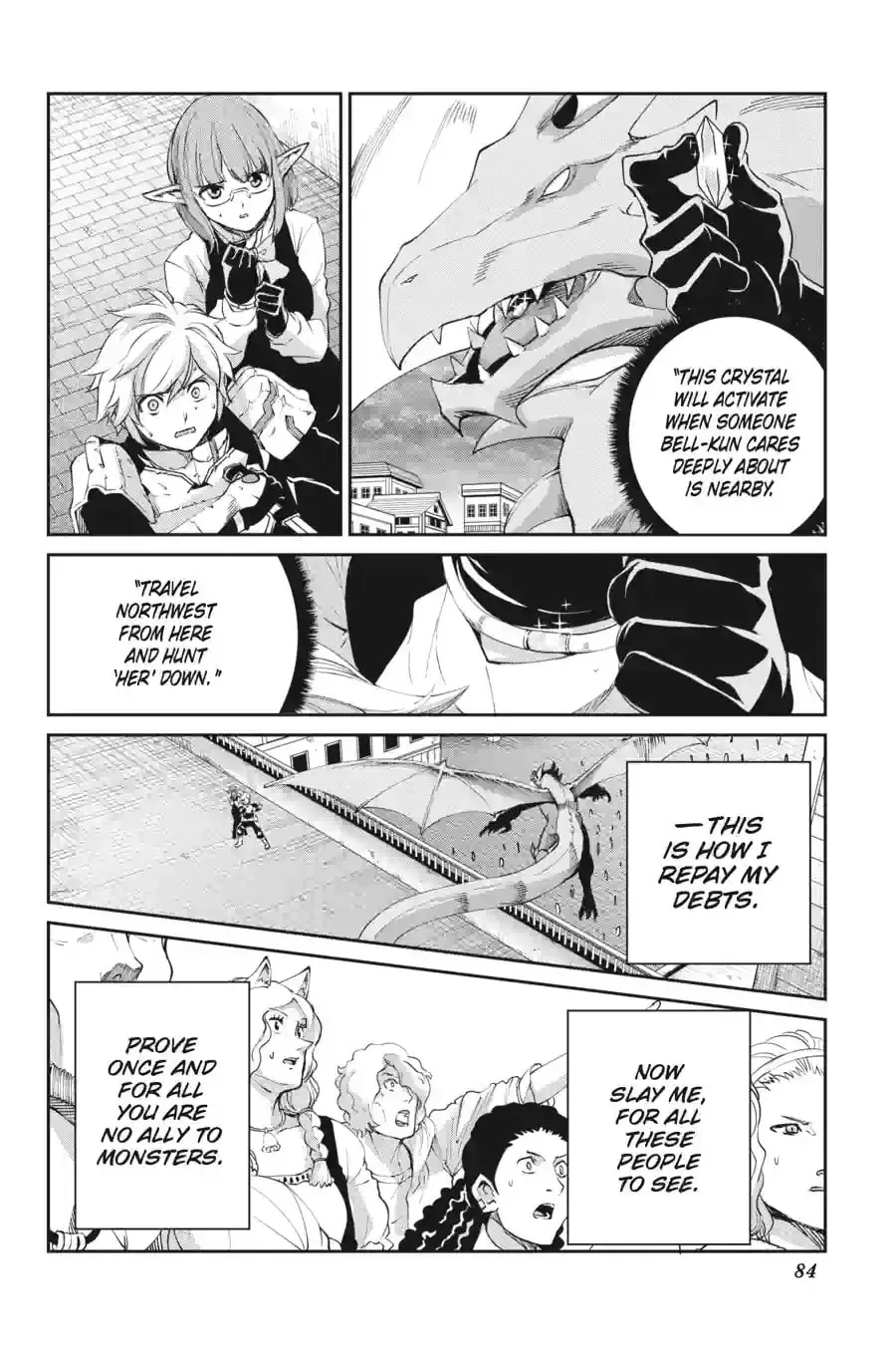 Is It Wrong to Try to Pick Up Girls in a Dungeon? On the Side: Sword Oratoria Chapter 13.3 page 15 - 