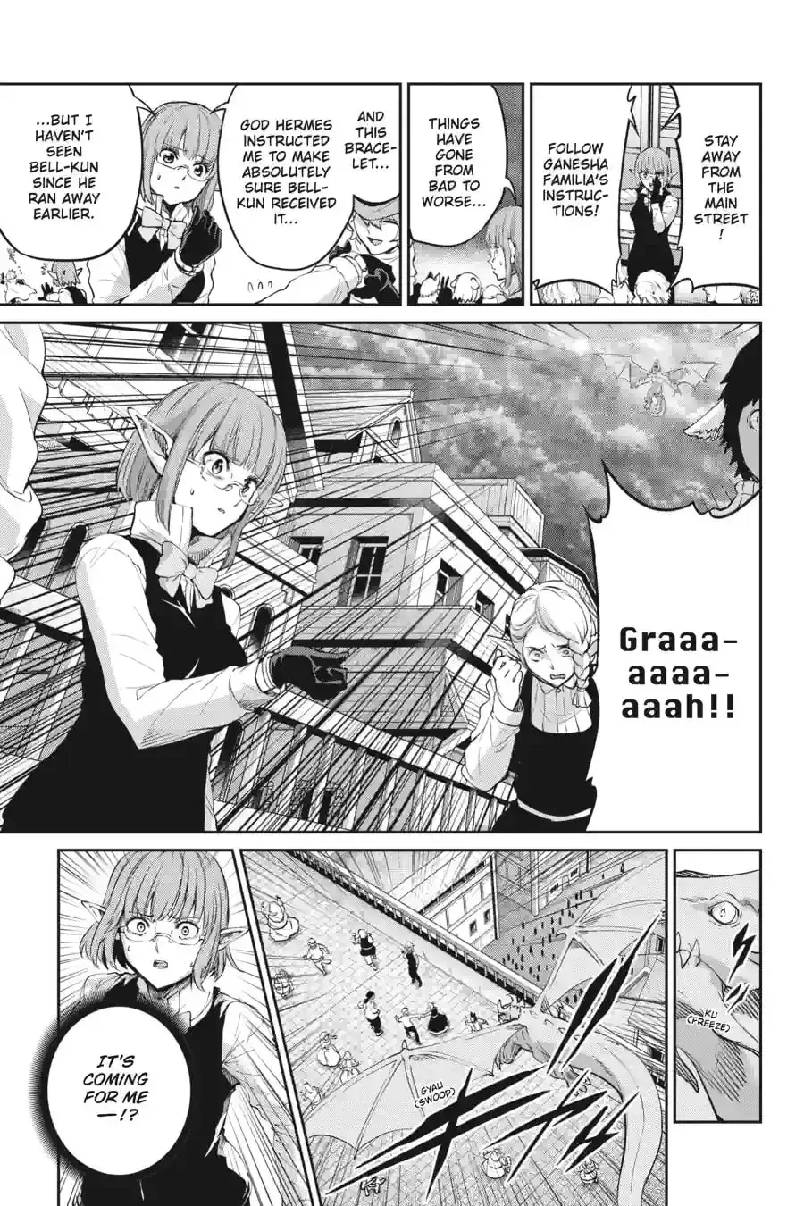 Is It Wrong to Try to Pick Up Girls in a Dungeon? On the Side: Sword Oratoria Chapter 13.3 page 6 - 