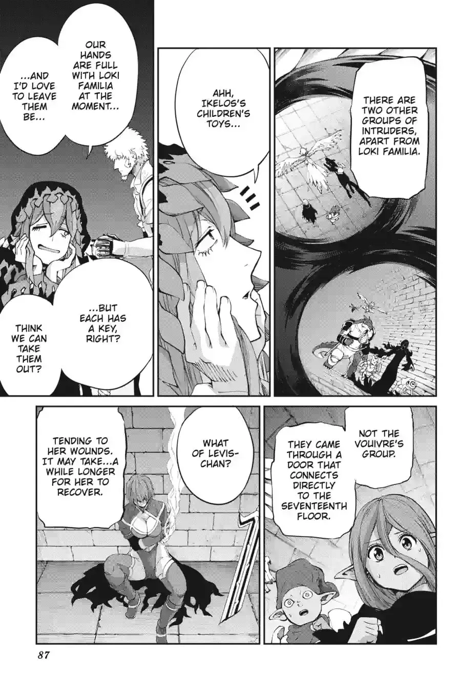 Is It Wrong to Try to Pick Up Girls in a Dungeon? On the Side: Sword Oratoria Chapter 13.4 page 2 - 