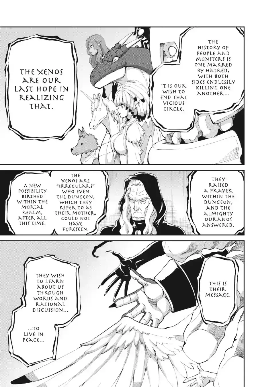 Is It Wrong to Try to Pick Up Girls in a Dungeon? On the Side: Sword Oratoria Chapter 13.4 page 12 - 