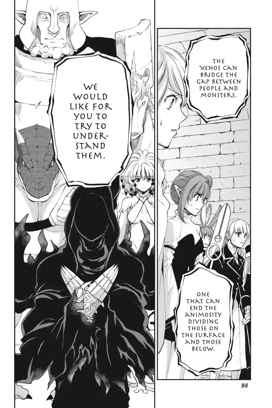 Is It Wrong to Try to Pick Up Girls in a Dungeon? On the Side: Sword Oratoria Chapter 13.4 page 13 - 