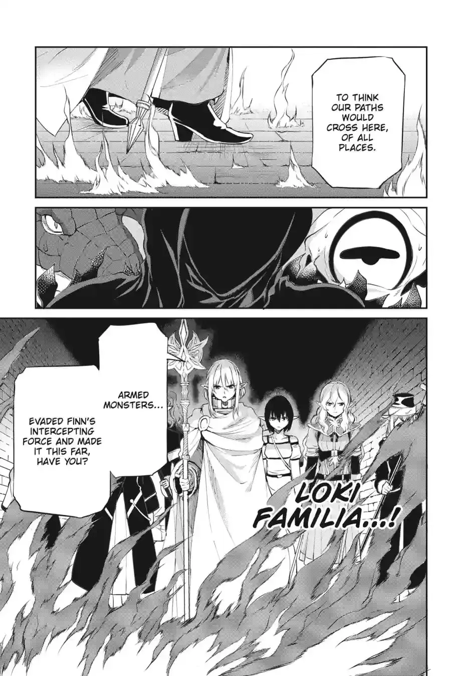 Is It Wrong to Try to Pick Up Girls in a Dungeon? On the Side: Sword Oratoria Chapter 13.4 page 8 - 