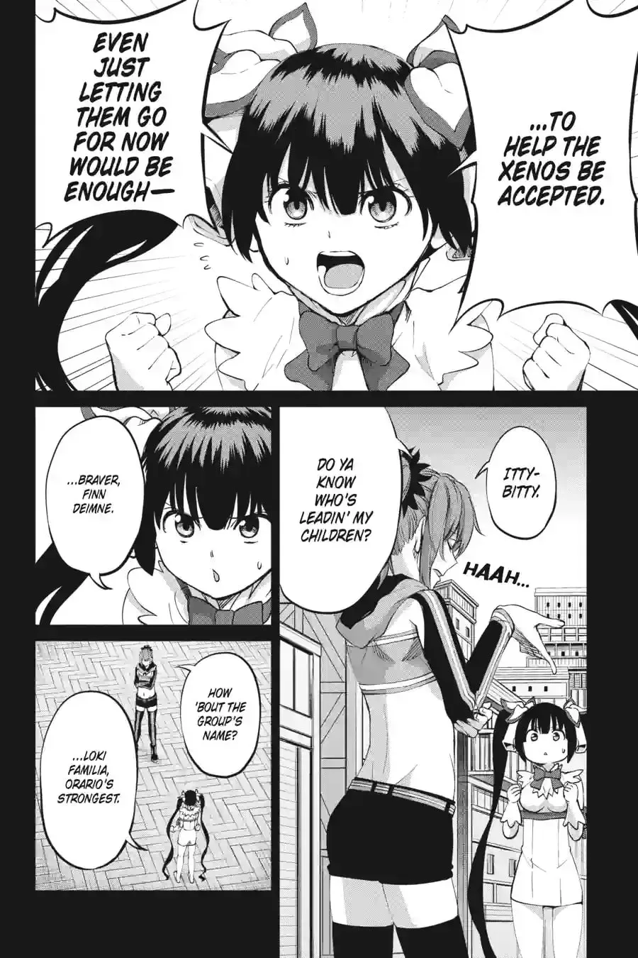 Is It Wrong to Try to Pick Up Girls in a Dungeon? On the Side: Sword Oratoria Chapter 13.5 page 12 - 