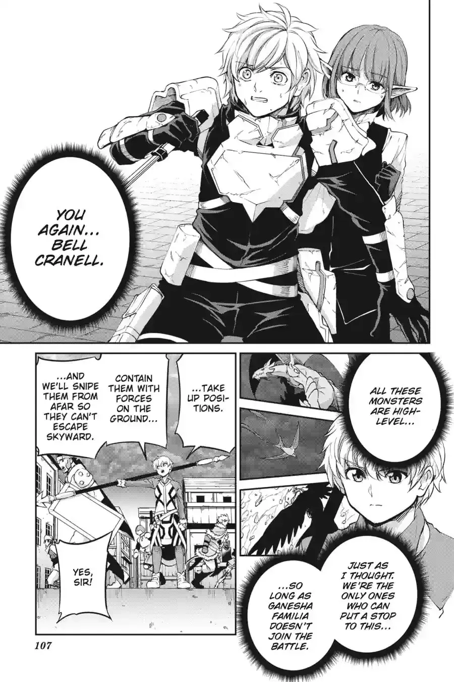 Is It Wrong to Try to Pick Up Girls in a Dungeon? On the Side: Sword Oratoria Chapter 13.5 page 3 - 