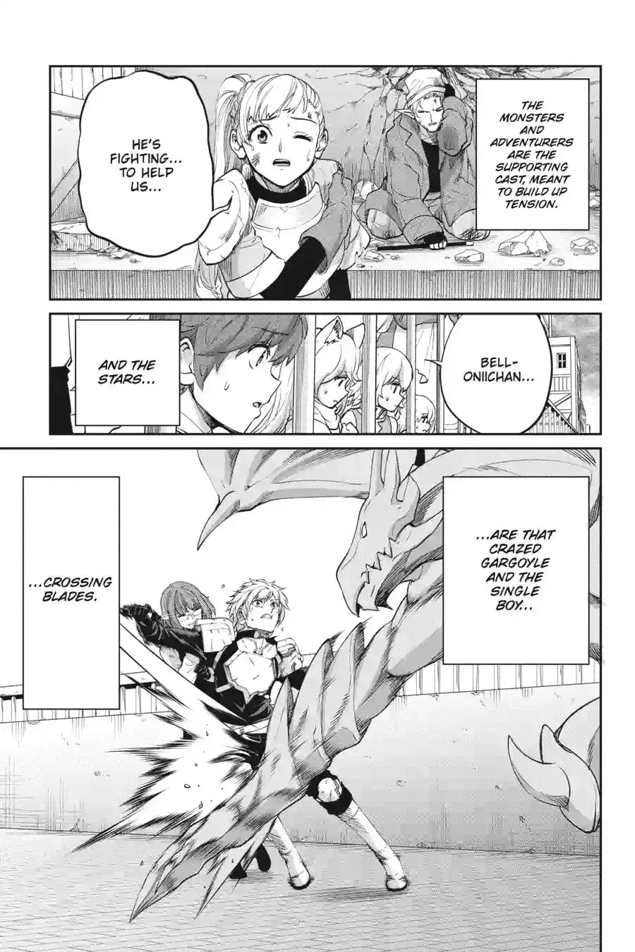 Is It Wrong to Try to Pick Up Girls in a Dungeon? On the Side: Sword Oratoria Chapter 13.5 page 7 - 