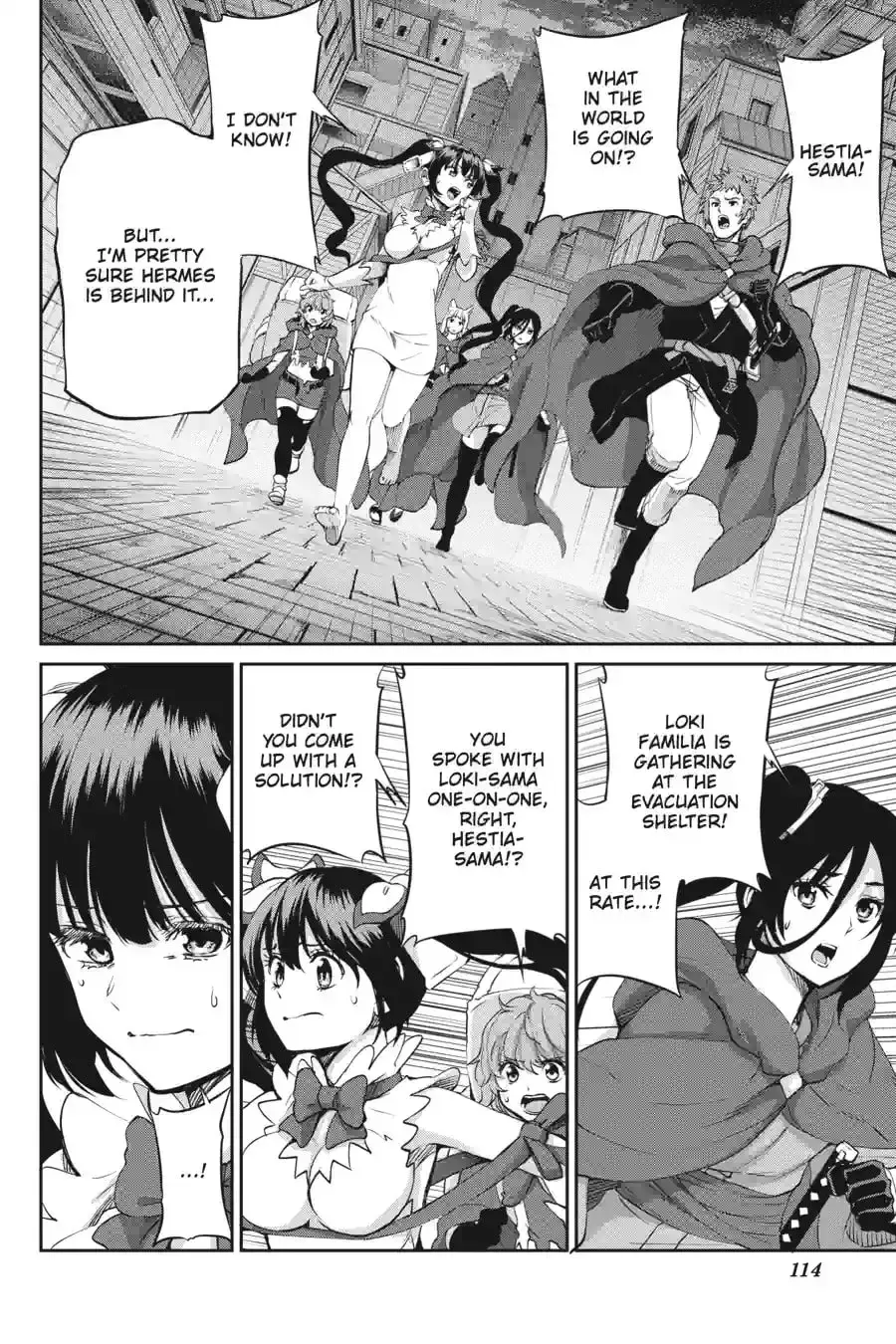 Is It Wrong to Try to Pick Up Girls in a Dungeon? On the Side: Sword Oratoria Chapter 13.5 page 10 - 