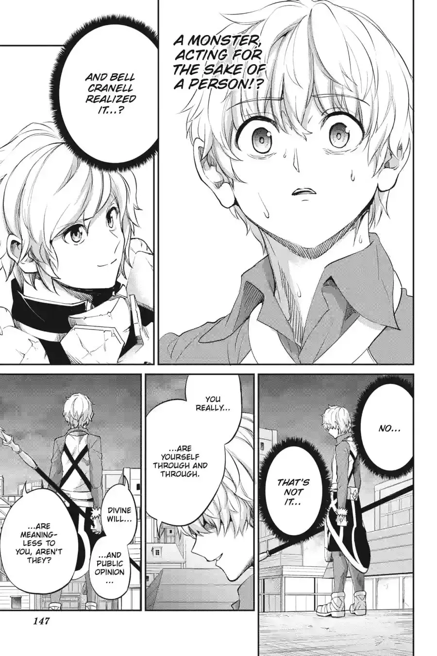 Is It Wrong to Try to Pick Up Girls in a Dungeon? On the Side: Sword Oratoria Chapter 13.7 page 10 - 