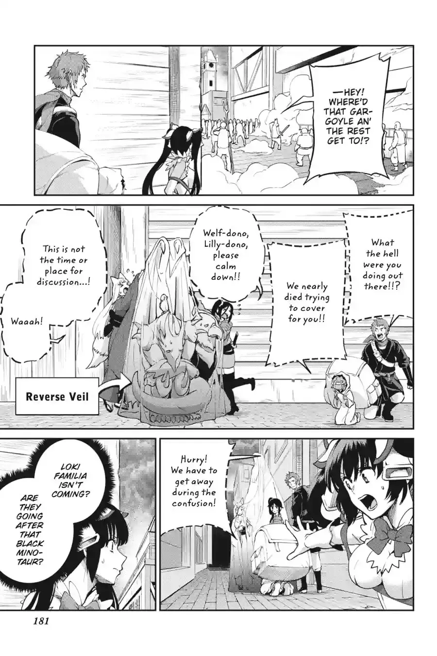 Is It Wrong to Try to Pick Up Girls in a Dungeon? On the Side: Sword Oratoria Chapter 13.9 page 6 - 