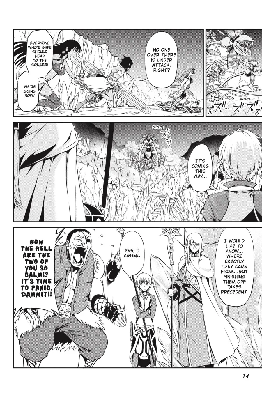 Is It Wrong to Try to Pick Up Girls in a Dungeon? On the Side: Sword Oratoria Chapter 13 page 11 - 