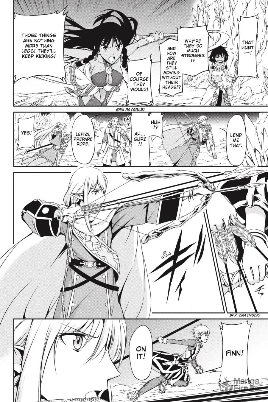 Is It Wrong to Try to Pick Up Girls in a Dungeon? On the Side: Sword Oratoria Chapter 13 page 15 - 