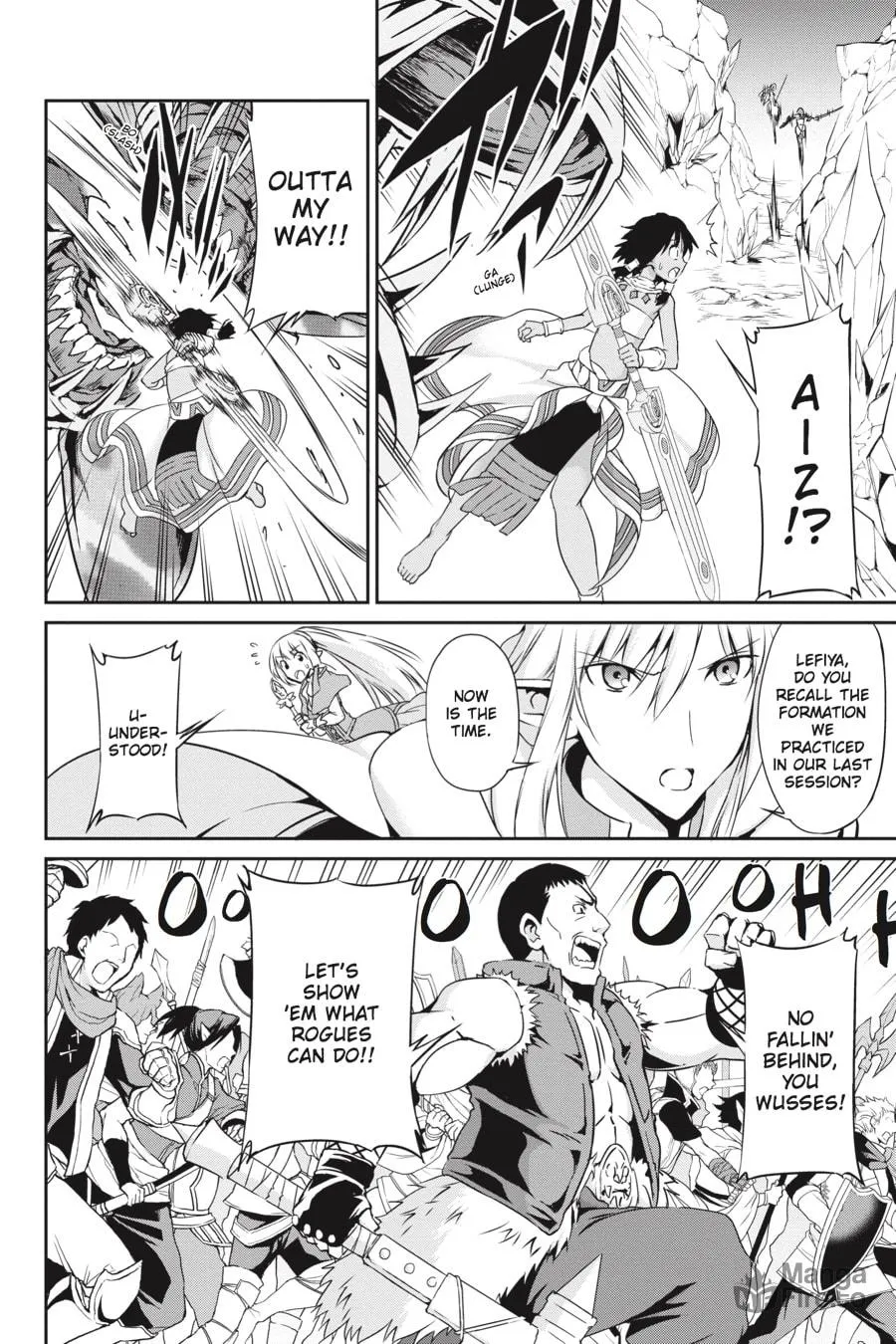 Is It Wrong to Try to Pick Up Girls in a Dungeon? On the Side: Sword Oratoria Chapter 13 page 20 - 
