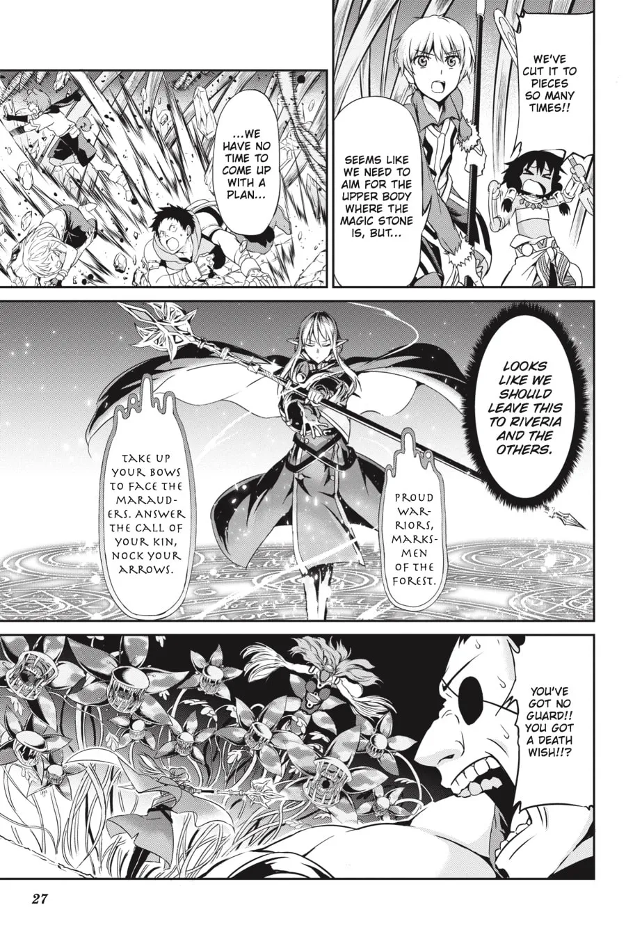 Is It Wrong to Try to Pick Up Girls in a Dungeon? On the Side: Sword Oratoria Chapter 13 page 23 - 
